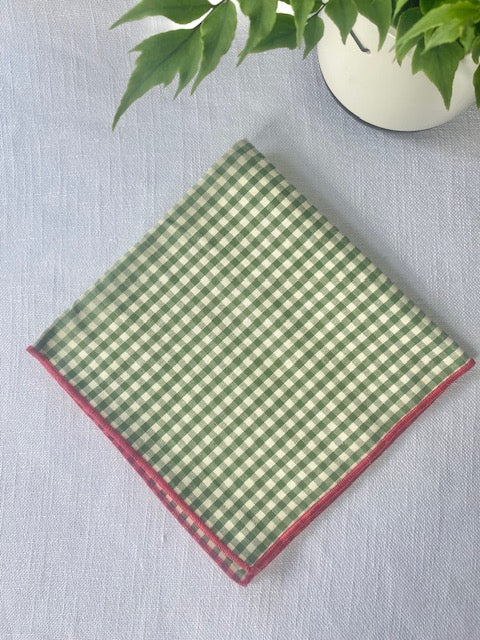 Gingham Multiple Colors Napkin - Set of 2